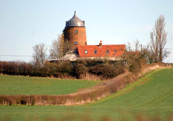The Old Windmill close-up March 2008